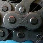 Цепь привода поручня эскалатора, однорядная, шаг - 25,4 мм, тип B
