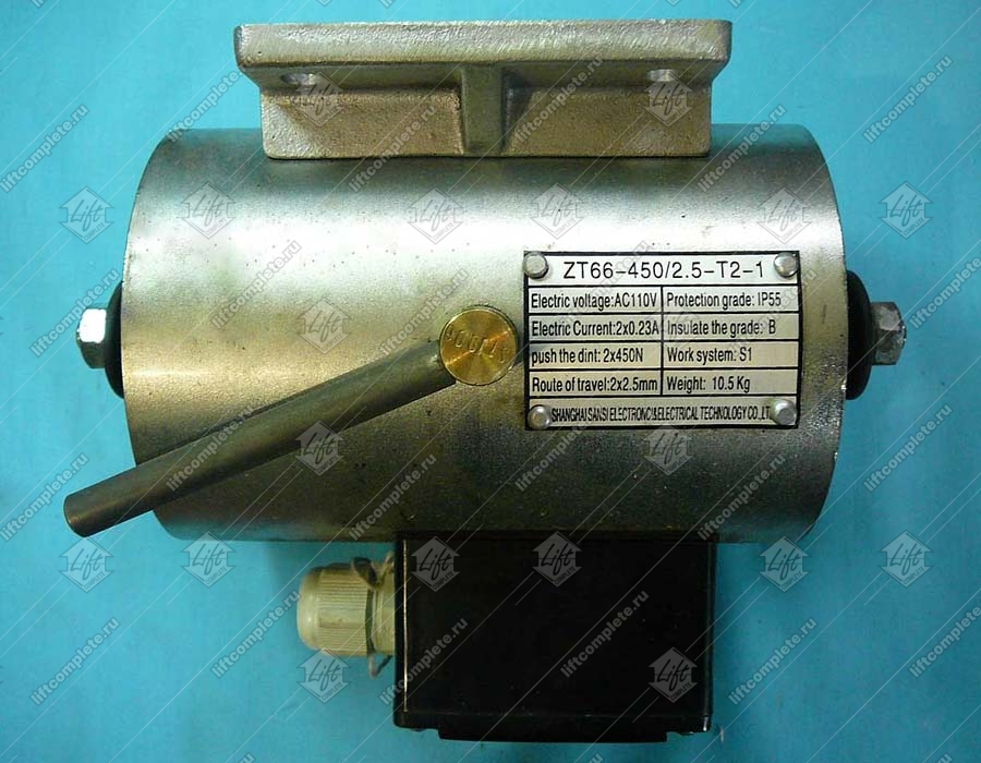 Электромагнитный тормоз, SIGMA, ZT66-450/2.5-T2-1, 110 В