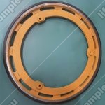 Колесо привода поручня эскалатора, KONE, D - 497 мм, W - 30 мм, 3 отверстия, d отверстия - 10 мм, с резьбой