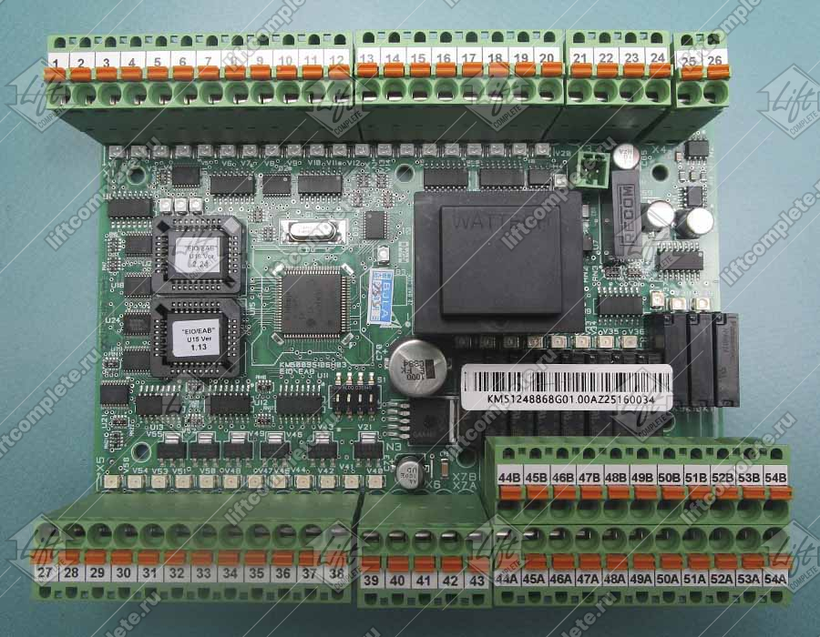 Плата автоматики эскалатора/траволатора, KONE ECO, EAB501-B, стандартная