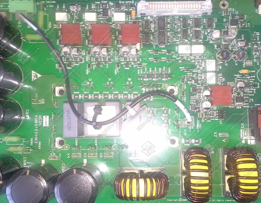 Плата частотного преобразователя, KONE, MCDLc, V3F16L