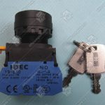 Пусковая ключевина, SJEC, с выключателем YW-E10, NO+NO, самовозвратная