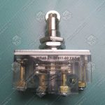  Микропереключатель, МП45-21-20411-00УХЛ3, двухполюсный, толкатель с роликом, 1НО+1НЗ (аналог ВП73-10432-00)