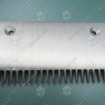 Гребенка входной площадки, SSL, левая, 22 зубца, 195x102 мм, алюминий