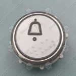 Кнопка вызова/приказа, МЛЗ, ВК-32-5Б, вызов диспетчера, красная подсветка, аналог АК1-01-Кр