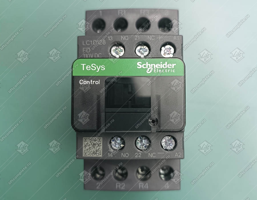 Контактор, SCHNEIDER, LC1D128FD, 12А, 110VDC