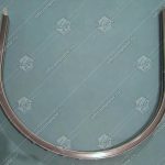 Алюминиевая основа огибающего участка, SJEC, L - 1950 мм, W - 60 мм, с отклоняющей цепью и пластиковой направляющей