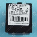 Блок дополнительных контактов, SIEMENS, 3RH2911-1HA31, 3НО+1НЗ, фронтальный