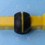 Вкладыш башмака направляющей кабины/противовеса, THYSSEN, T - 16 мм, 127x34 мм, с монтажным шаром