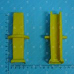 Вкладыш башмака направляющей кабины/противовеса, THYSSEN, T - 16 мм, 127x34 мм