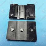 Вкладыш башмака направляющей кабины/противовеса, THYSSEN, W - 48 мм, L - 73 мм, T - 5 мм