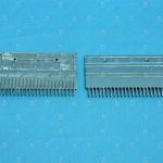 Гребенка входной площадки, OTIS, 506NCE/XO508, левая, 23 зубца, 198x140 мм, алюминий