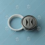 Кнопка вызова/приказа, VEGA Achille, закрытие дверей, красная подсветка (разъем MLSU)