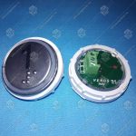 Кнопка вызова/приказа, VEGA Venus, 1 этаж, с кодом Брайля, красная подсветка (разъем MLK)