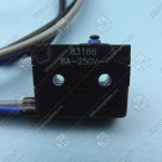 Микропереключатель, CROUZET, 8318600x, SNAP ACTION, SPDT, 6A, 250В, AC, с проводом