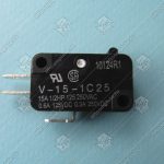 Микропереключатель, V-15-1C25, 250 VAC