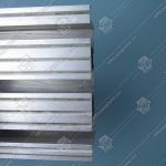 Порог дверей, SELCOM, алюминиевый, L - 2260 мм, W - 136 мм, ширина проема - 1500 мм