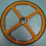 Колесо привода поручня эскалатора, SIGMA, D - 630 мм, d - 45 мм, W - 34 мм, шпонка - 10 мм