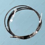 Тросик растормаживающего устройства (трос Боудена), ThyssenKrupp, L-2610 мм, 18/38.600 RPsp редуктора для подъемной платформы