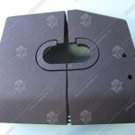 Устье поручня эскалатора, BLT, левое, с двумя отверстиями для оптических датчиков